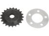 Drag Specialties .200" Offset 21T Sprocket Kit w/ Spacer, Black Drag Specialties .200" Offset 21T Sprocket Kit w/ Spacer, Black