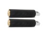 Arlen Ness Fusion Footpegs, Knurled - Brass Arlen Ness Fusion Footpegs, Knurled - Brass
