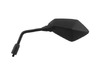 BikeMaster Black Replacement Mirror, Left BikeMaster Black Replacement Mirror, Left