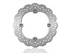 BikeMaster Rear Brake Rotor, Silver BikeMaster Rear Brake Rotor, Silver