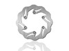 BikeMaster Rear Brake Rotor, Silver BikeMaster Rear Brake Rotor, Silver