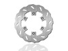 BikeMaster Rear Brake Rotor, Silver BikeMaster Rear Brake Rotor, Silver