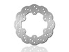 BikeMaster Rear Brake Rotor, Silver BikeMaster Rear Brake Rotor, Silver