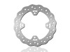 BikeMaster Rear Brake Rotor, Silver BikeMaster Rear Brake Rotor, Silver