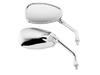 BikeMaster Chrome Replacement Mirror, Left BikeMaster Chrome Replacement Mirror, Left